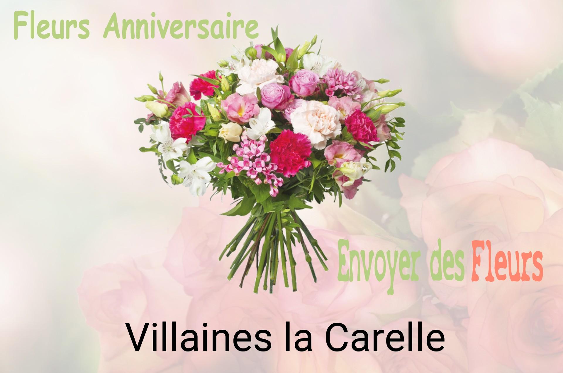 Bouquet de fleurs d’anniversaire livré à Villaines-la-Carelle