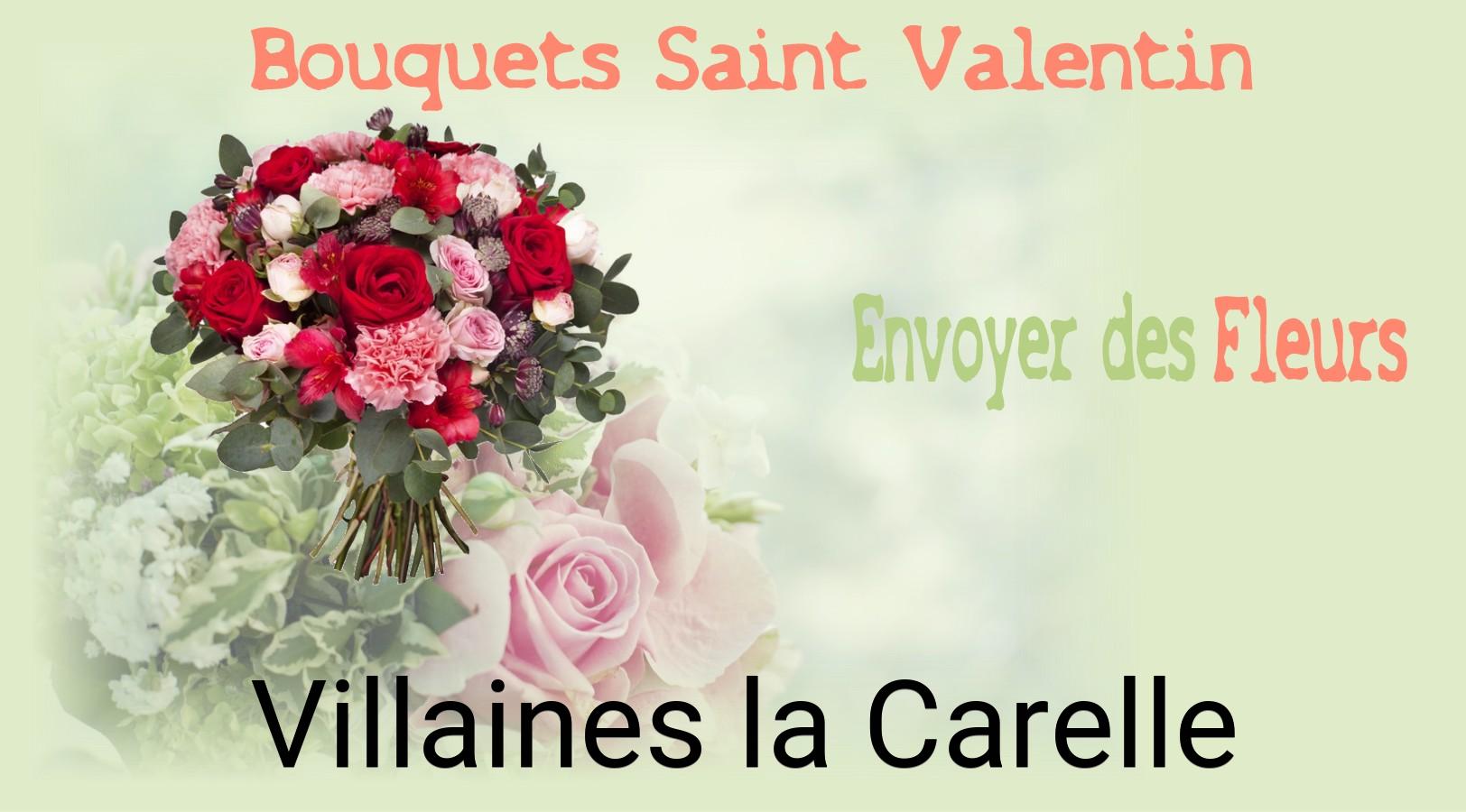 Roses de Saint-Valentin livrées à Villaines-la-Carelle